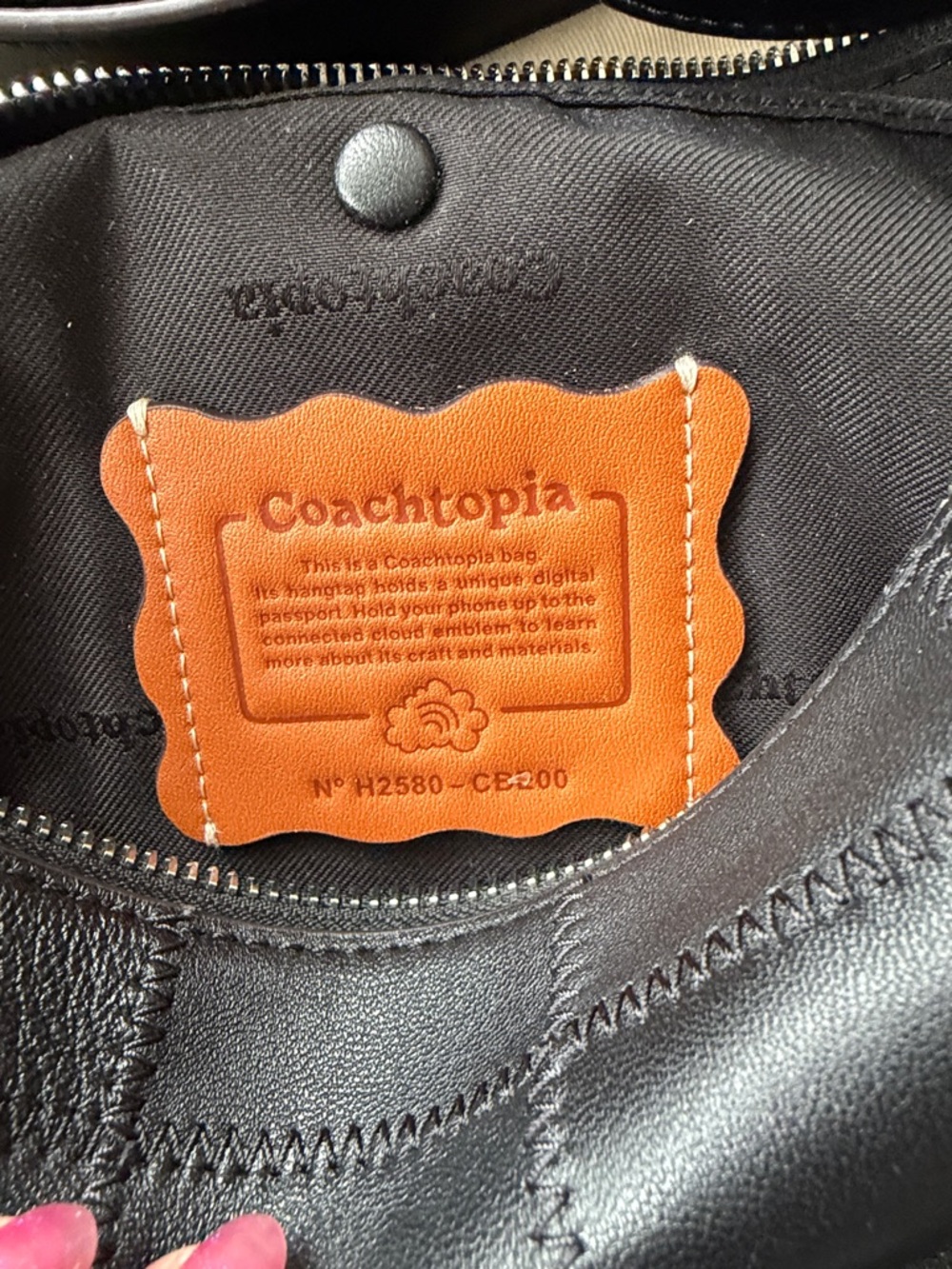 Coach Black Alter/Ego Medium Slouchy Shoulder Bag Upcrafted Leather Coachtopia - Picture 9 of 16